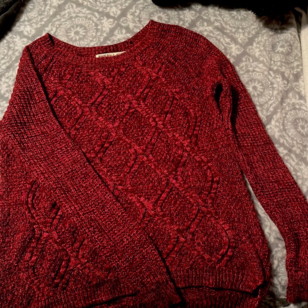 Faded Glory, Women’s medium, Dark red color